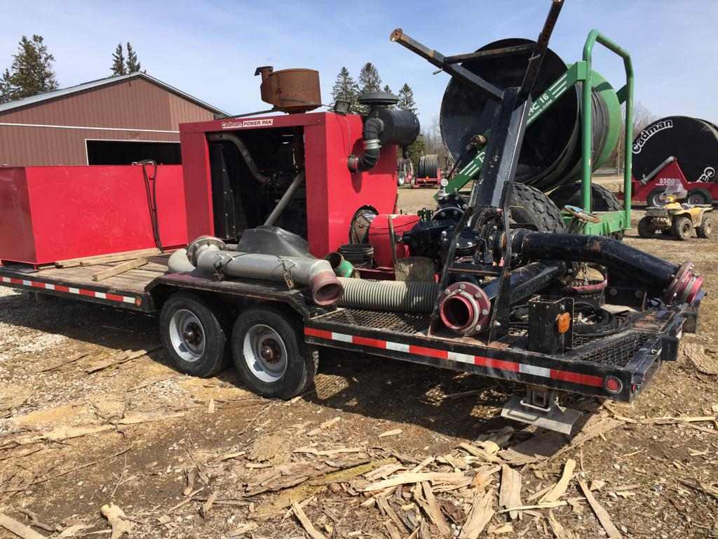 Used Manure Boom